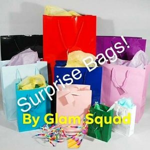 Makeup and beauty products mystery bags